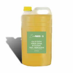 Bottle of 25 liters of Organic Extra Virgin Olive Oil